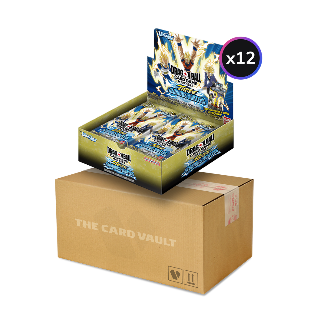 Dragon Ball Super CG Masters - Ultra-Bout Series Set 03 - Three Glorious Fighters - (B30) - Display Case (12x Booster Boxes)
