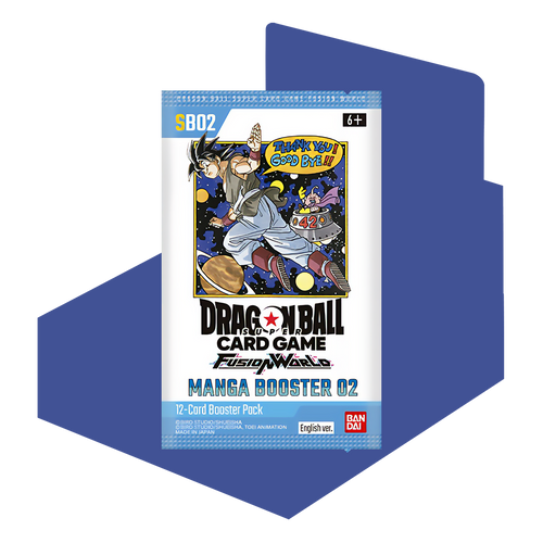 Dragon Ball Super CG Fusion World - Manga Booster (SB02) - Display Case (12x Booster Boxes)