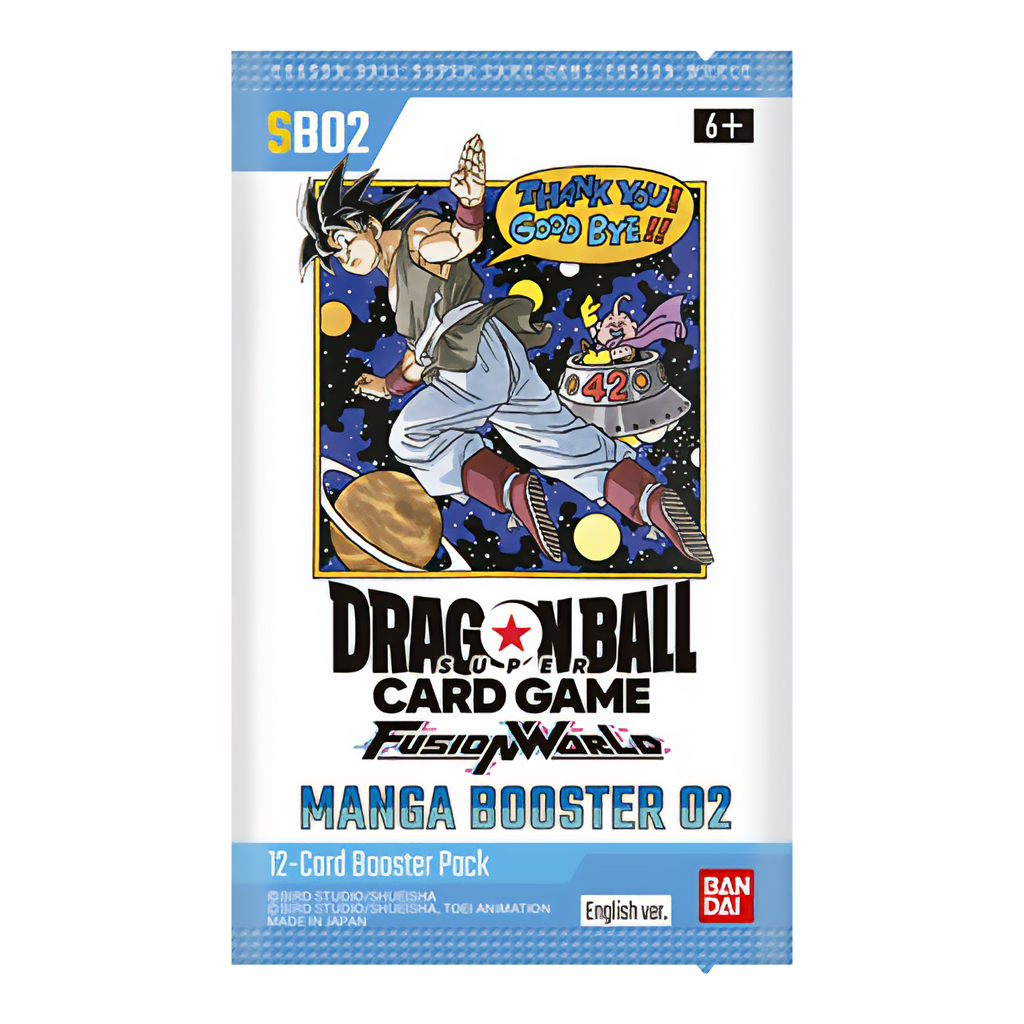 Dragon Ball Super CG Fusion World - Manga Booster (SB02) - Display Case (12x Booster Boxes)