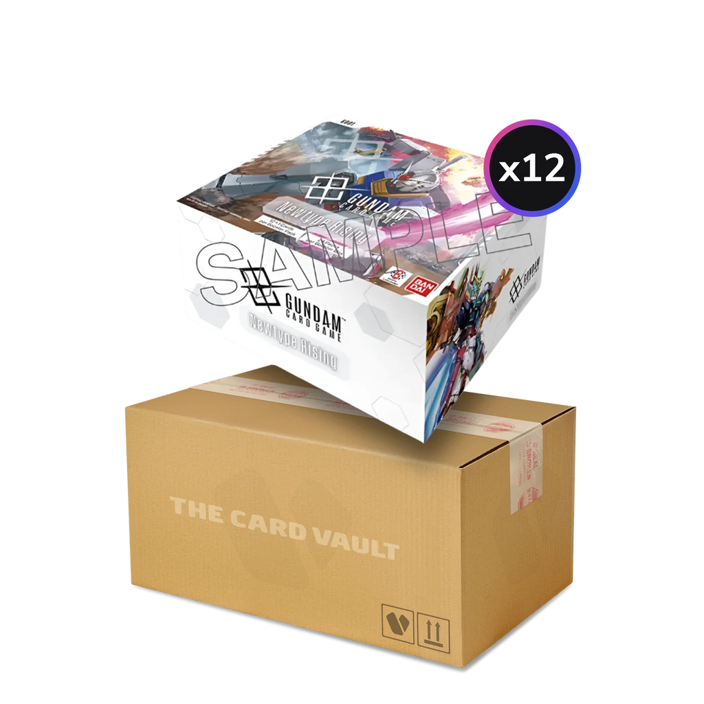 Gundam Card Game - Newtype Rising (GD01) - Display Case (12x Booster Boxes)
