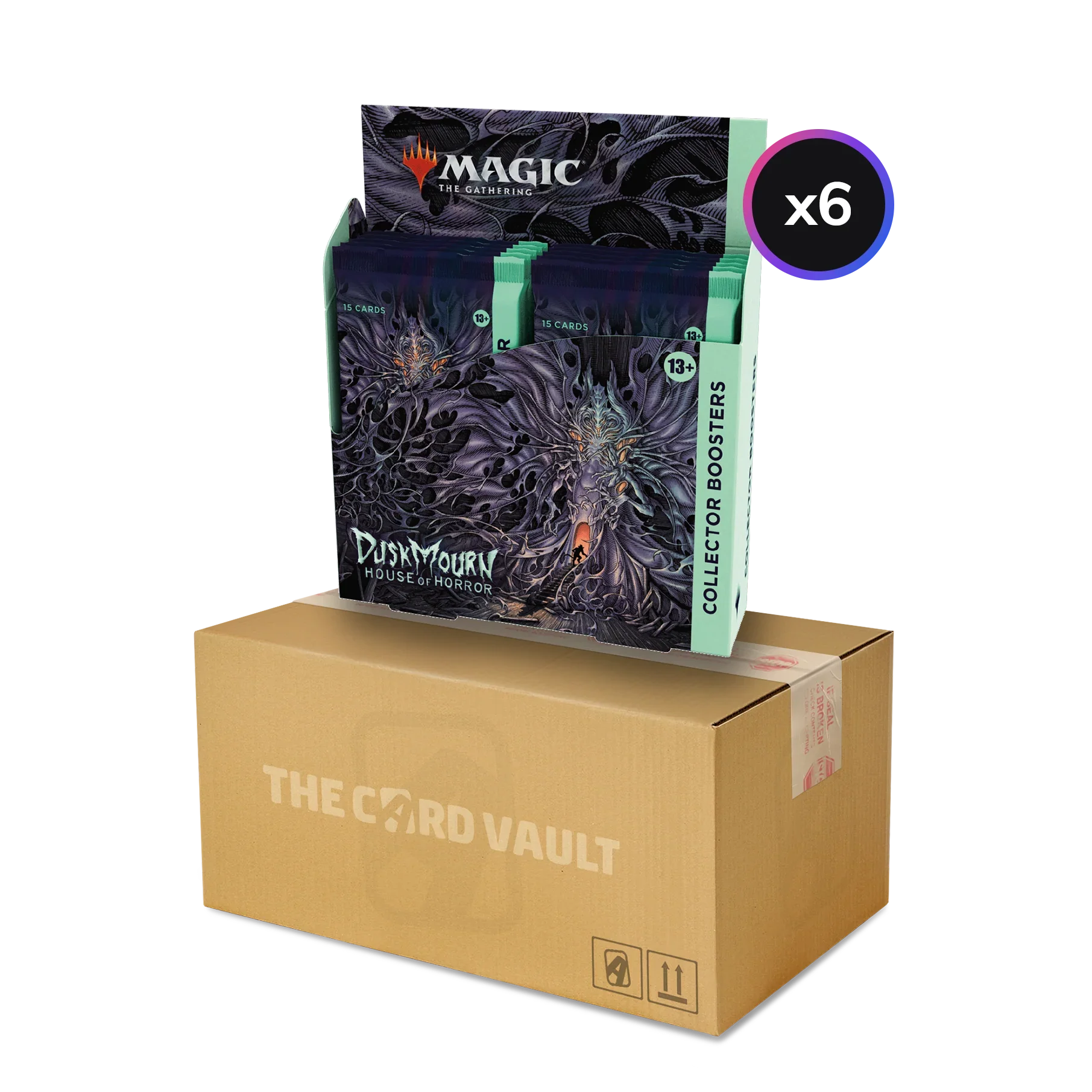 Magic: The Gathering - Duskmourn: House of Horrors - Display Case (6x Collector Boxes)