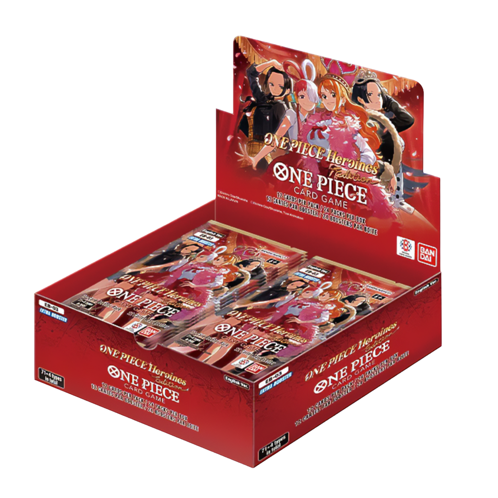 One Piece TCG - Extra Booster - One Piece Heroines Edition (EB-03) - Display Case (12x Booster Boxes)