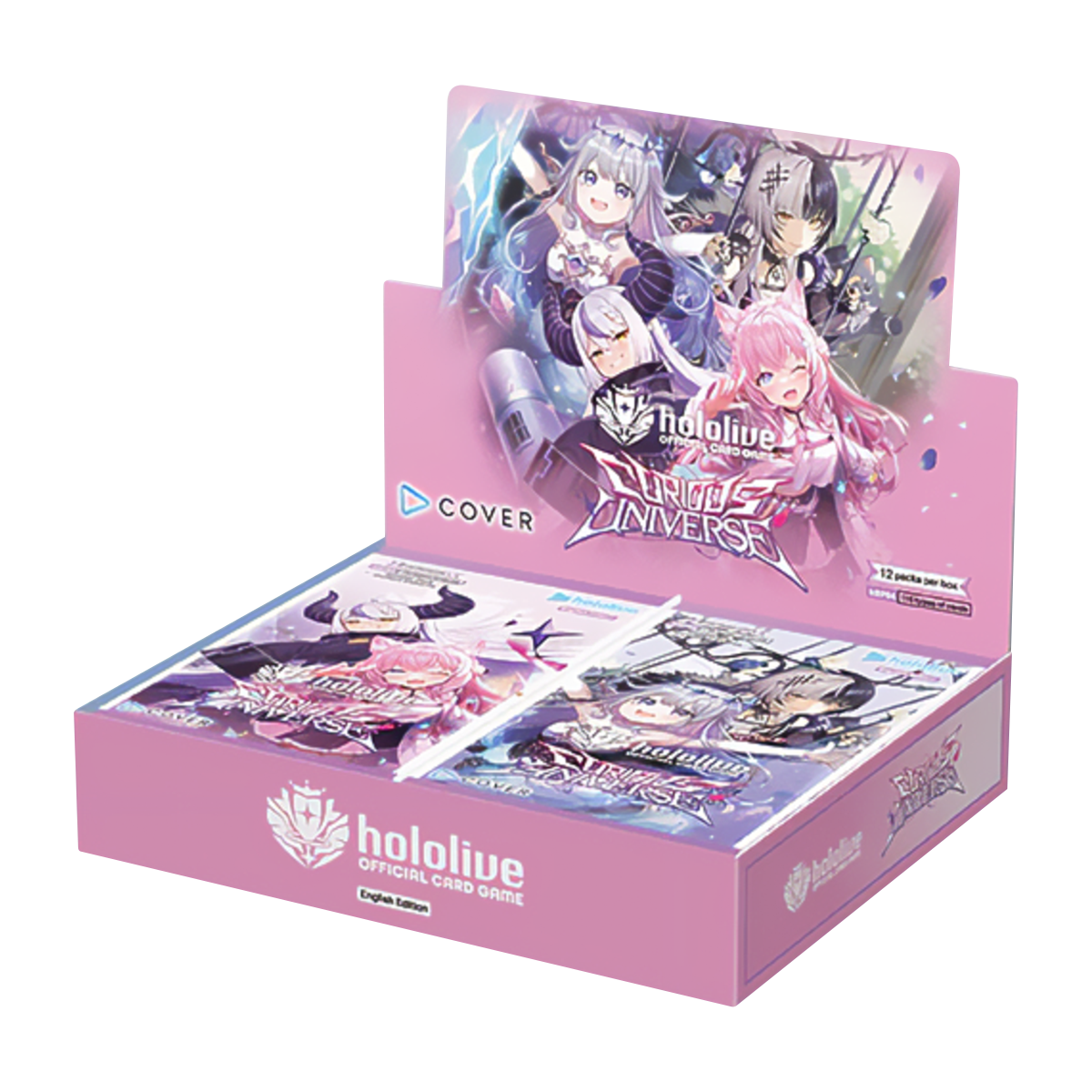 hololive Official Card Game - Curious Universe - Master Display Case (36x Booster Boxes)